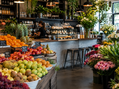 Premium Fruit Shop, Café & Florist | Multi-Income Business